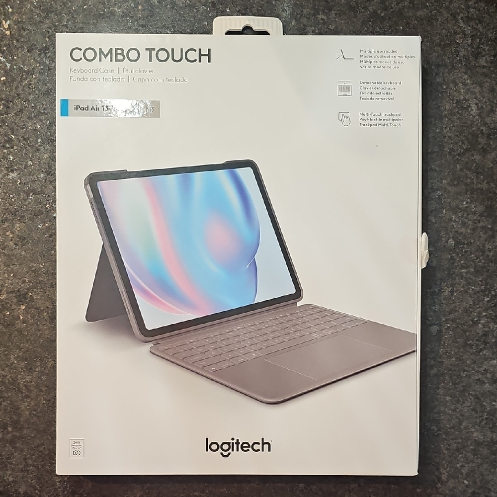 Logitech Combo Touch Keyboard Case for iPad Air - Black